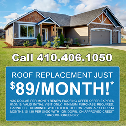Replacement Roof $89 per month